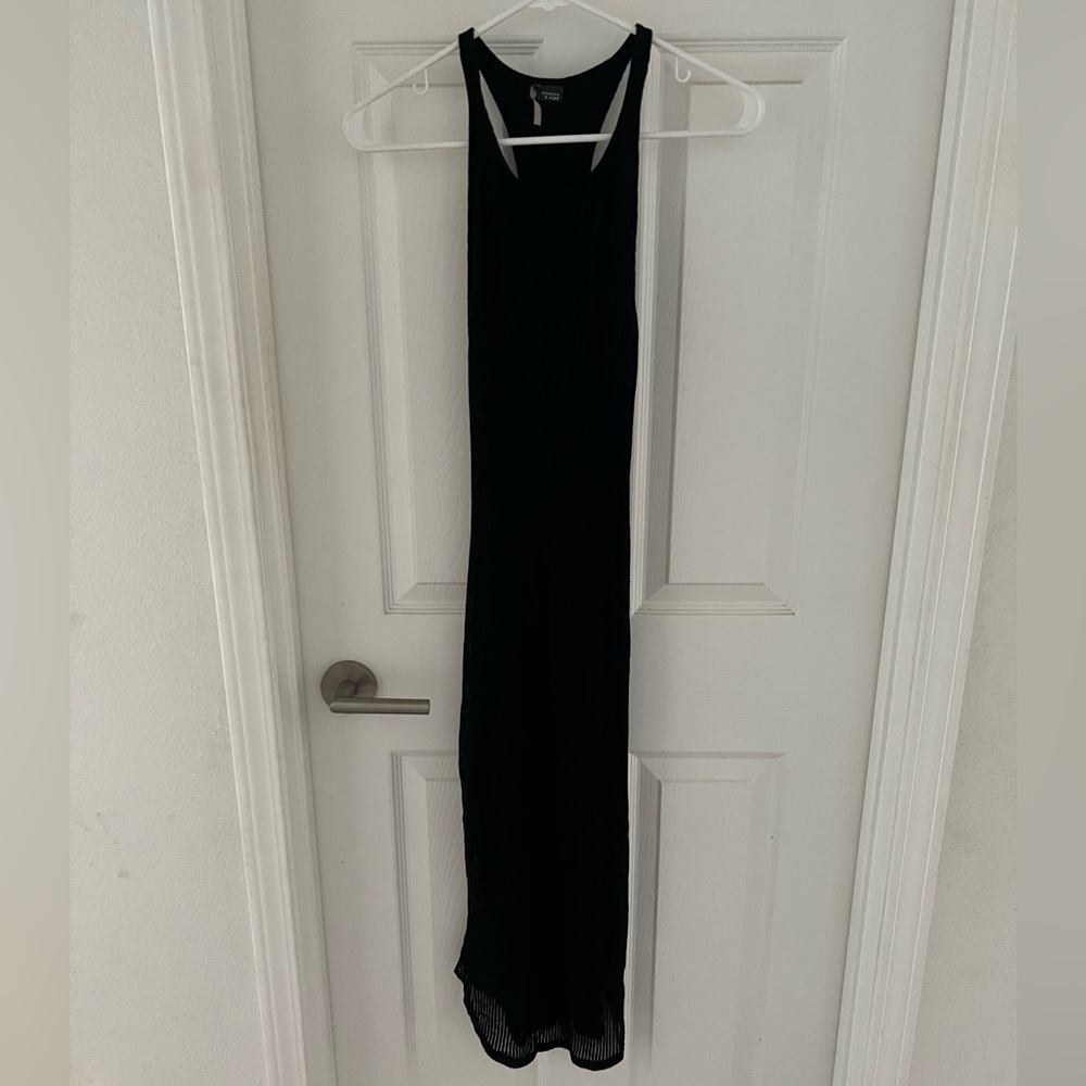 Black tank dress